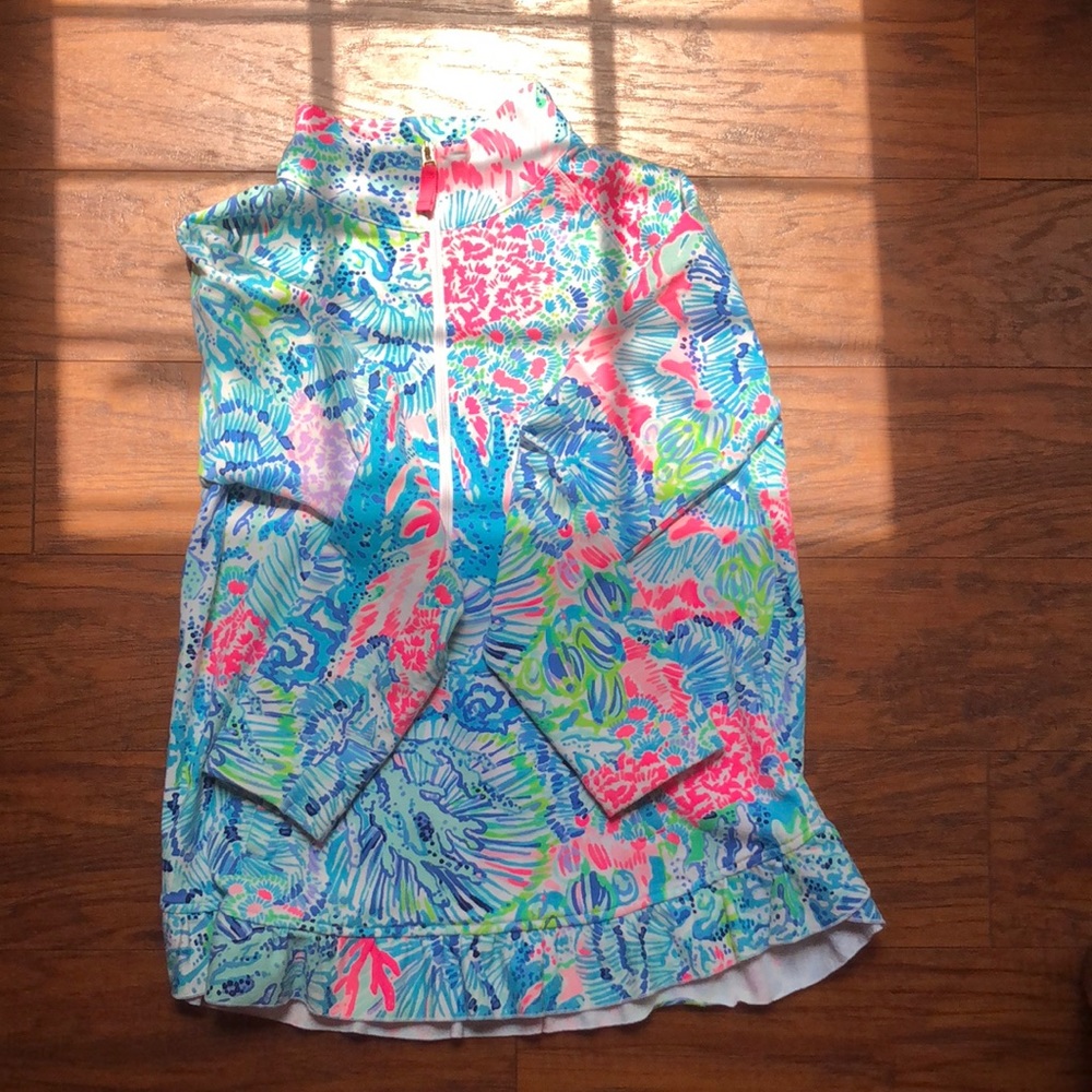 Lilly Pulitzer Patterned Half-Zip